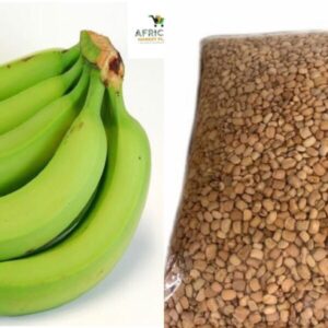 Unripe Plantain& Brown Beans Combo