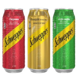 SCHWEPPES CAN (PACK OF 6)